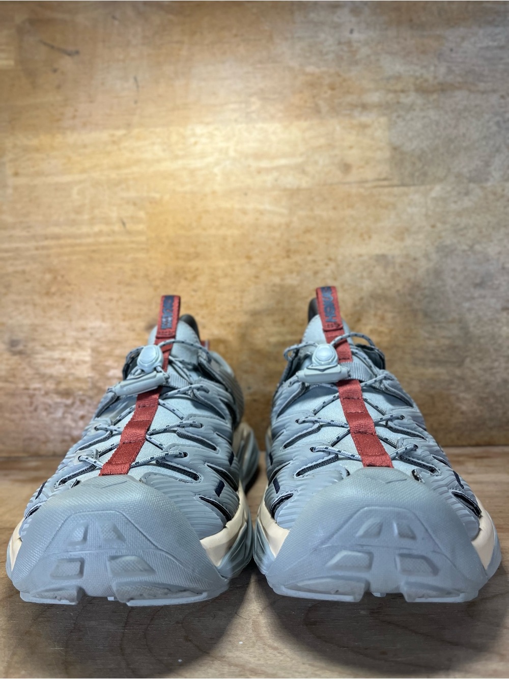 Hoka One One U Hopara Womens Size 9 River Trekking Hiking Sandals Shoes Gray - Picture 2 of 12